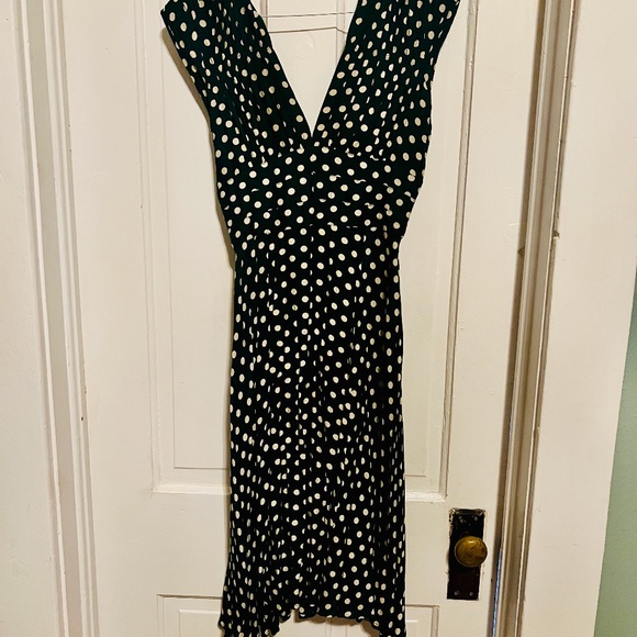 Trashy Diva 1940’s Dress Irish Polka Dot - Picture 3 of 6